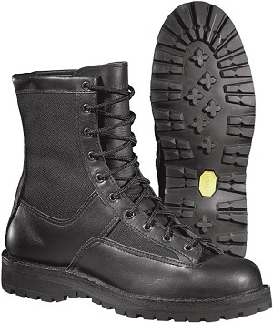 Danner boots after our resole service.