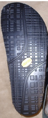 Haflinger shoes resoled with Vibram 1328 soles