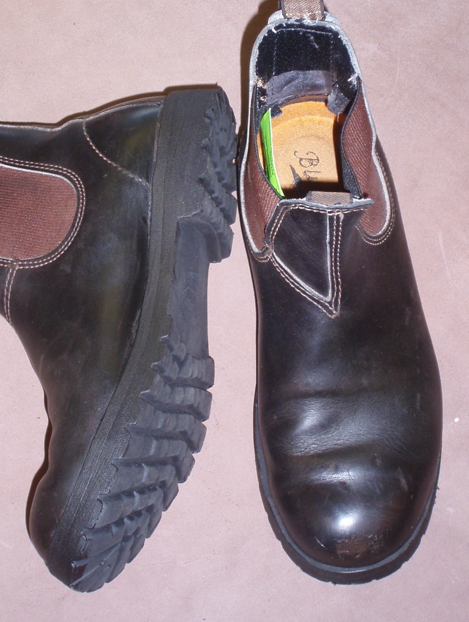 Blundstones resoled with Vibram 1705 soles