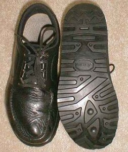 SAS shoes resoled with Vibram 1030 soles