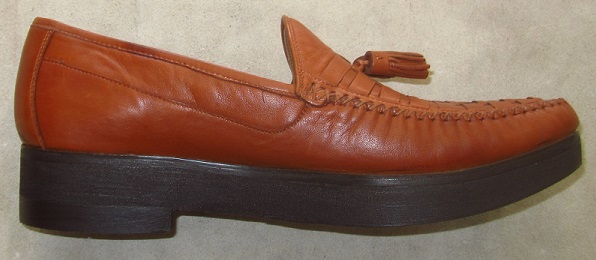 Johnson & Murphy shoe after our mail-order shoe lift service