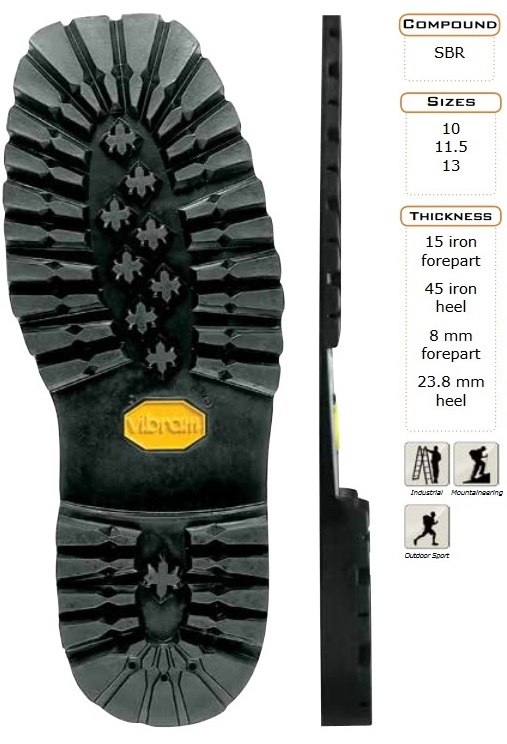 Vibram 1136 Roccia sole