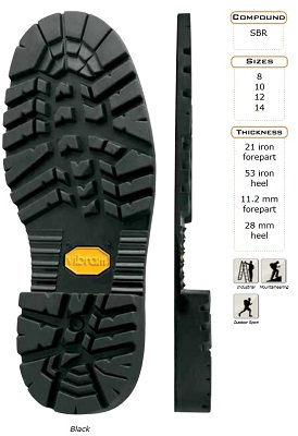 Vibram 1275 Olympia sole