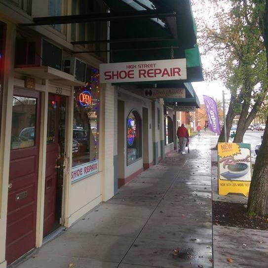 We are a bricks and mortar shoe repair shop located in Salem Oregon