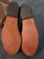 Handcrafted Bed Stu boots rebuilt by experienced cobbler at MyShoeman