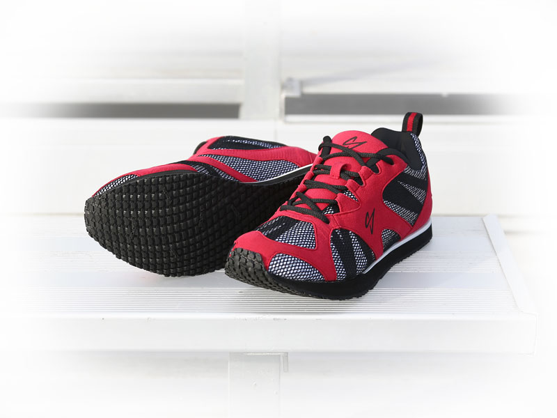 Reshod shoes being professionally resoled at MyShoeman shoe repair